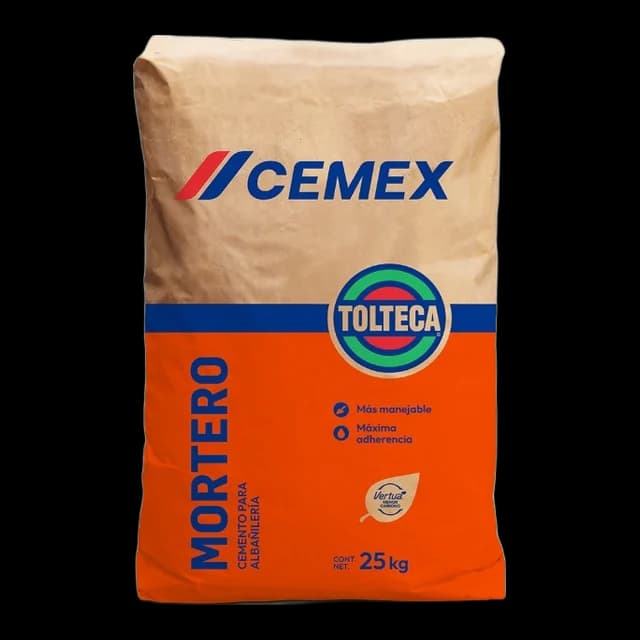 Mortero Tolteca 25 kg