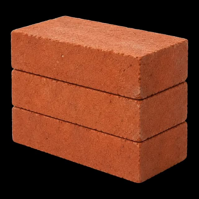 Tabique rojo pieza